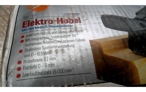 CEPILLO ELÉCTRICO BLACK ET DECKER