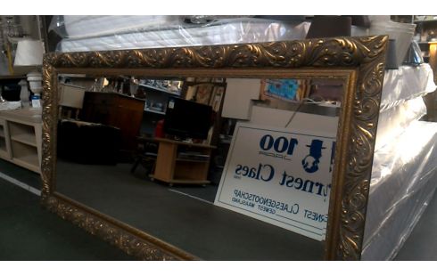ESPEJO BISELADO, , MARCO DORADO MODELO GRANDE