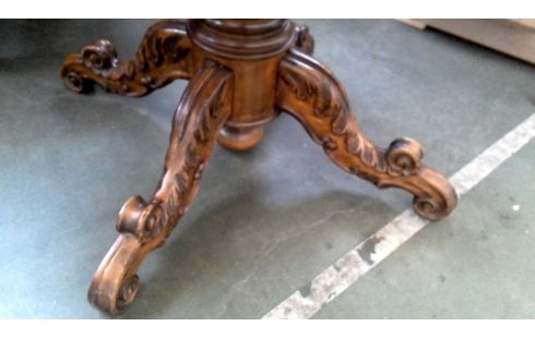 TABLE ROND, , MARQUETERIE