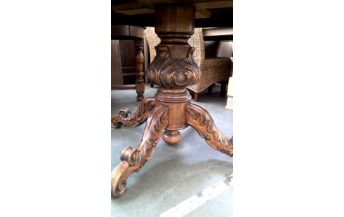 TABLE ROND, , MARQUETERIE