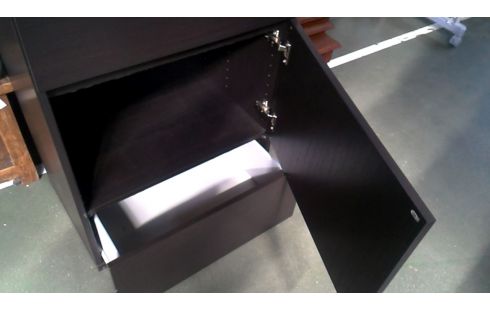 SCHRANK IKEA DUNKEL BRAUN 2 TÜREN / 2 SCHUBLADEN