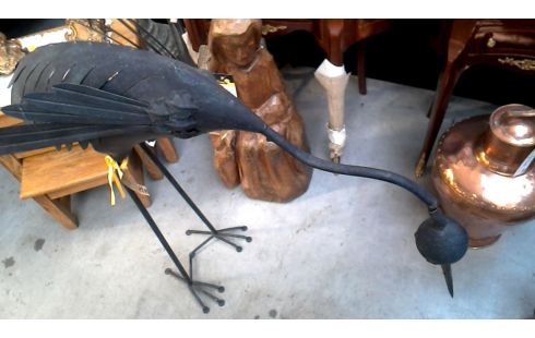 GARTENDEKORATION TIER, , VOGEL METALL