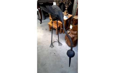 GARTENDEKORATION TIER, , VOGEL METALL