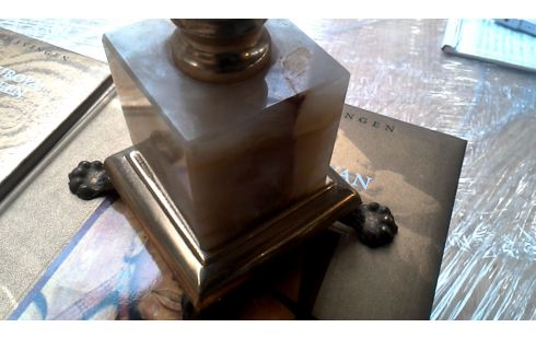 STEHLAMPE KUPFER ONYX