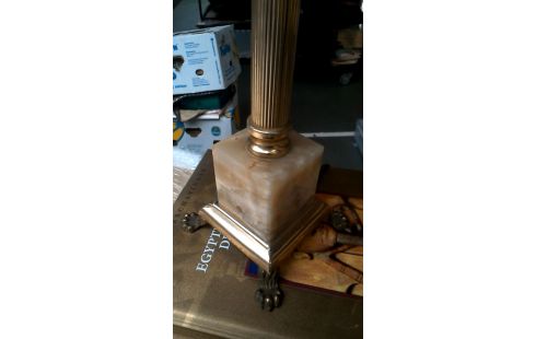 STEHLAMPE KUPFER ONYX