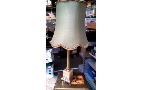 STEHLAMPE KUPFER ONYX