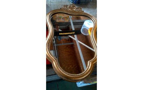 ESPEJO ESTILO LUIS XV DORADO