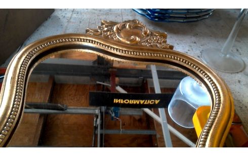 ESPEJO ESTILO LUIS XV DORADO