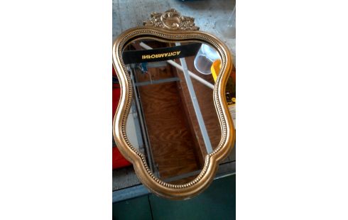 ESPEJO ESTILO LUIS XV DORADO
