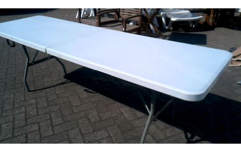 TAFEL PARTYTAFEL OPVOUWBAAR WIT