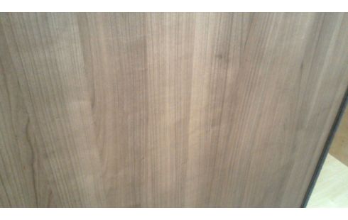 KLEIDERSCHRANK 1 2 TÜREN VERSCHIEBBAR NUSSBAUM LOOK