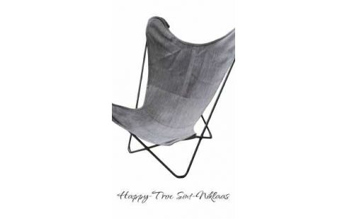 FAUTEUIL TISSU GRIS