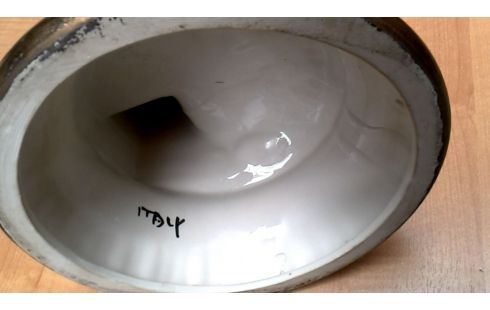 STATUE ITALIENISCH PORZELLAN MET BLUME