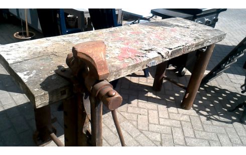 ETABLI ACIER, , BOIS