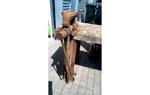 ETABLI ACIER, , BOIS