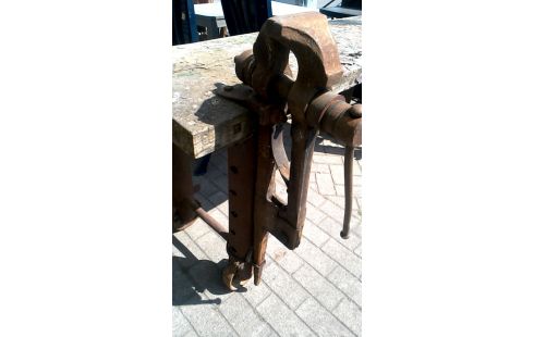 ETABLI ACIER, , BOIS