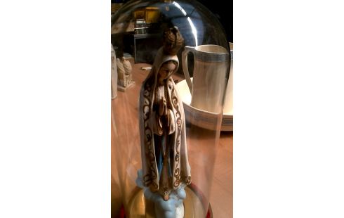 GLOBE ROND GLACE, , STATUE PLATRE