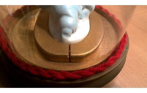 GLOBE ROND GLACE, , STATUE PLATRE