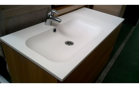 BADKAMER WASBAK WIT 2 LADEN