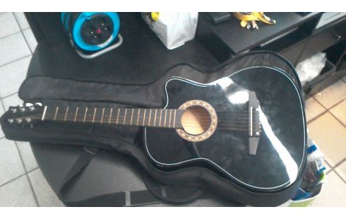 WESTERNGITARRE SCHWARZ