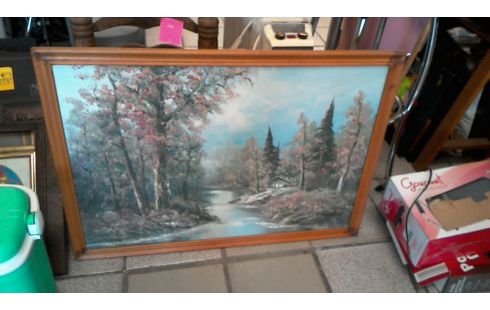 OLIEVERFSCHILDERIJ OP DOEK