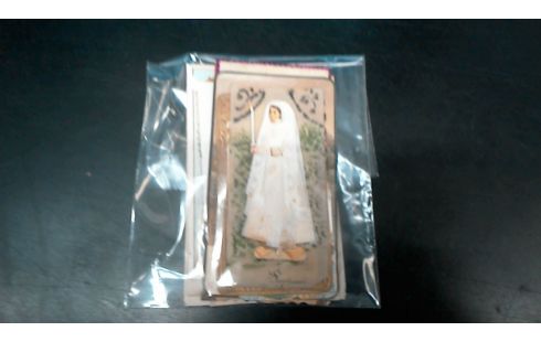 LOT D'IMAGES PIEUSES ANCIENNES