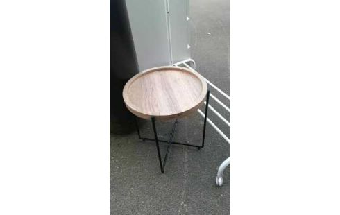 TABLES BASSES NOIR BOIS