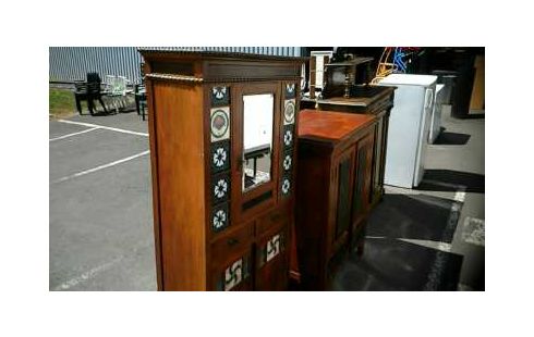 MEUBLE ANCIEN CERAMIQUE