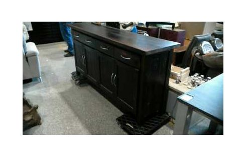 WOHNZIMMERSCHRANK 4 TÜREN KIEFER