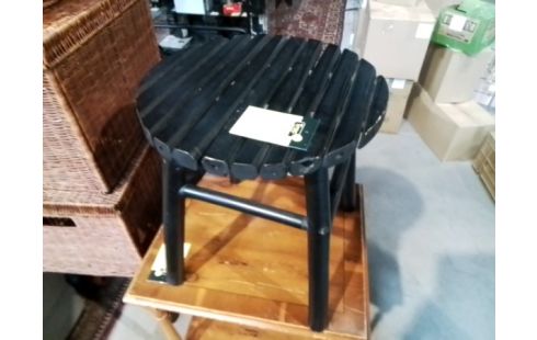 TABOURET NOIR