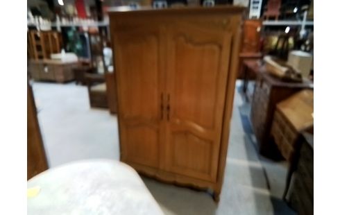 ARMOIRE 2P CHENE CLAIR