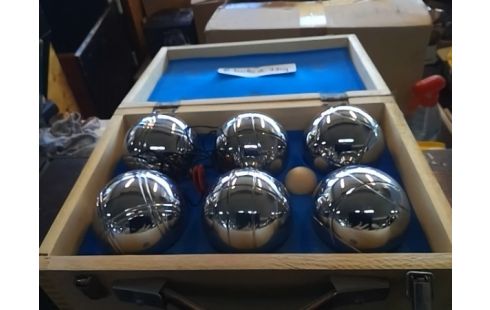 BOULE DE PETANQUE JEU DE 6