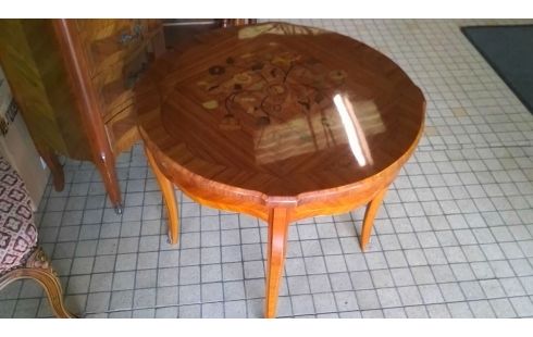 MESA, , MARQUETERÍA