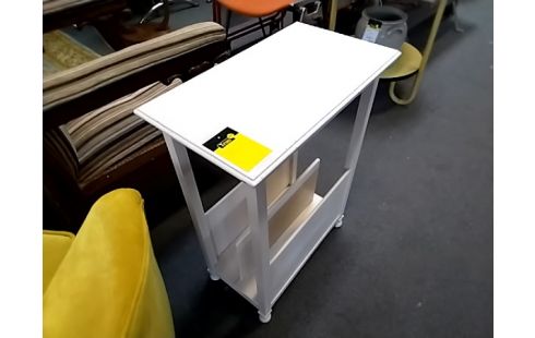 DESSERTE BLANCHE PEINTE