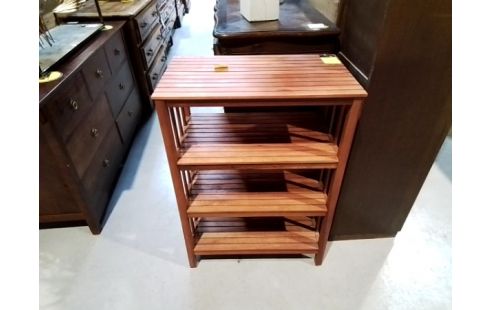 ETAGERE 3N BOIS EXOTIQUE