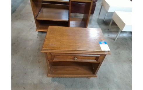 CHEVET 1 TIROIR BOIS