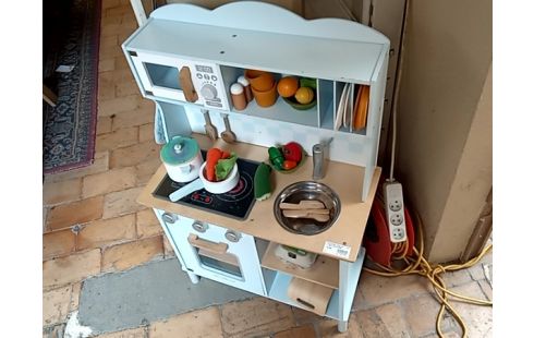 CUISINIERE JOUET EN BOIS