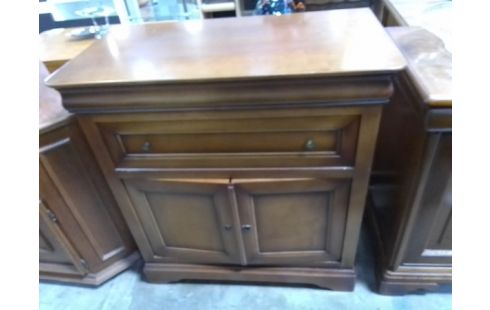 MEUBLE TV 2 PORTES STYLE LOUIS PHILIPPE