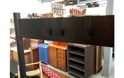 PORTE MANTEAU/range chaussures metal  noir