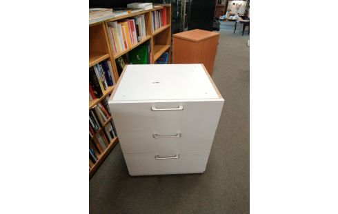 CAISSON BLANC 3 TIROIRS