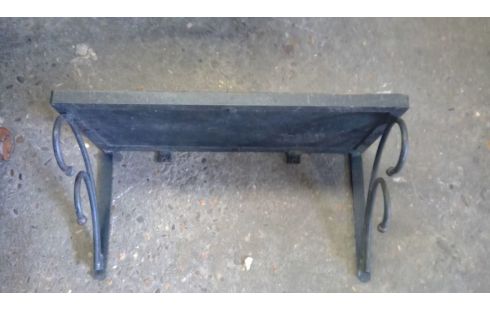 CONSOLE +MIROIR VINTAGE CARRELAGEW