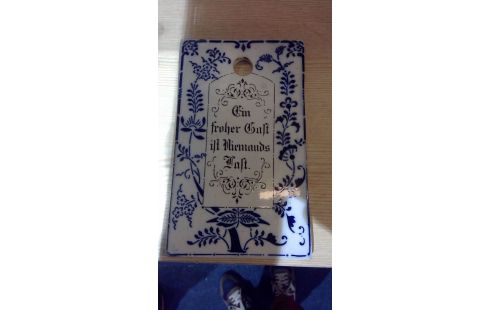 PLANCHE A PAIN FAIENCE