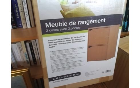 MEUBLE DE RANGEMENT 2 CASES