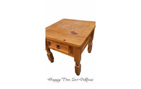 TABLE DE SALON 1 TIROIR PIN