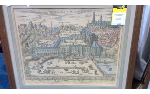 CARTE GÉOGRAPHIQUE BRUXSELLES