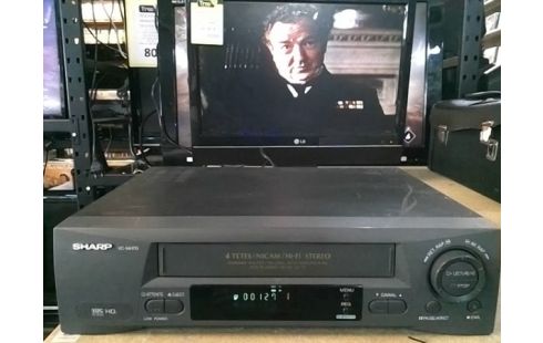 MAGNETOSCOPE SHARP SANS TELECOMMANDE (TEST OKAY)