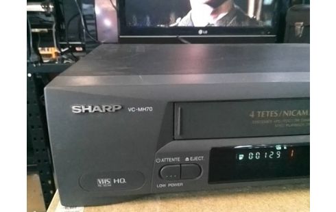 MAGNETOSCOPE SHARP SANS TELECOMMANDE (TEST OKAY)