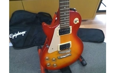 GUITARE gaucher EPIPHONE LEE PAUL 100 AVEC SUPPORT+HOUSE
