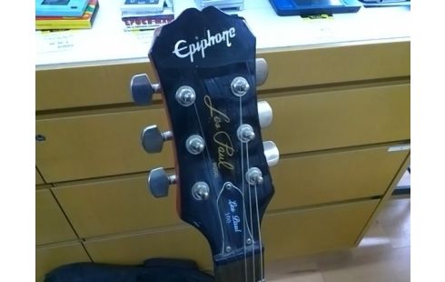 GUITARE gaucher EPIPHONE LEE PAUL 100 AVEC SUPPORT+HOUSE
