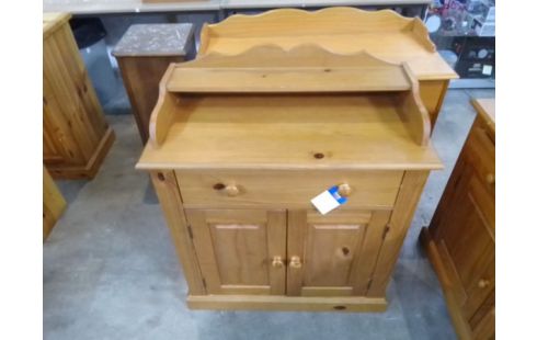 MEUBLE SECRÉTAIRE PIN 2 PORTES 1 TIROIR